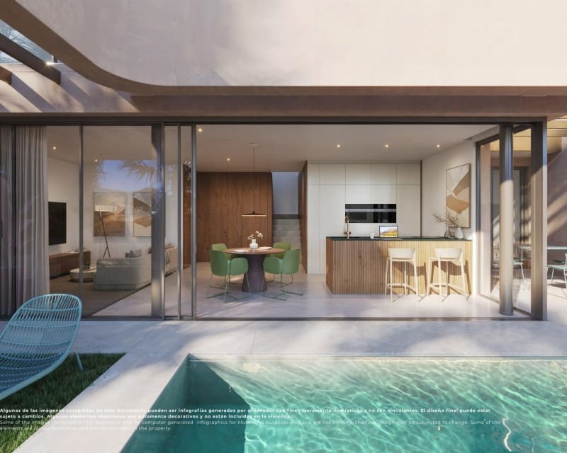 3 Zimmer Villa zu verkaufen in El Valle Golf Resort mit Pool Garage - 700.000 € (Ref: 10169208)