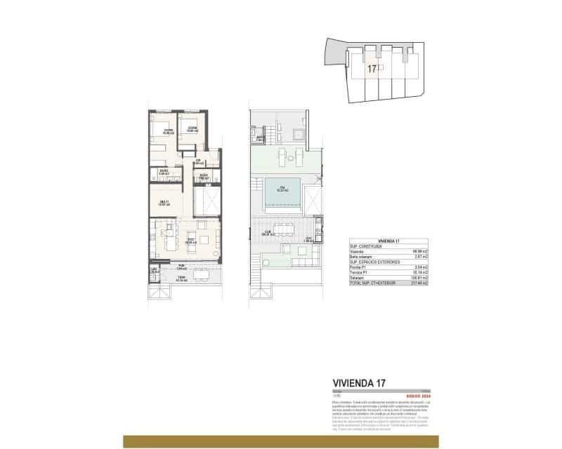 3 slaapkamer Bungalow te koop in Pilar de la Horadada met zwembad garage - € 439.000 (Ref: 10169218)
