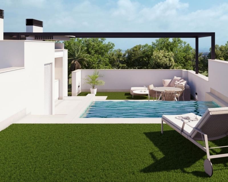 3 sypialnia Bungalow na sprzedaż w Pilar de la Horadada z basenem garażem - 434 000 € (Ref: 10169219)