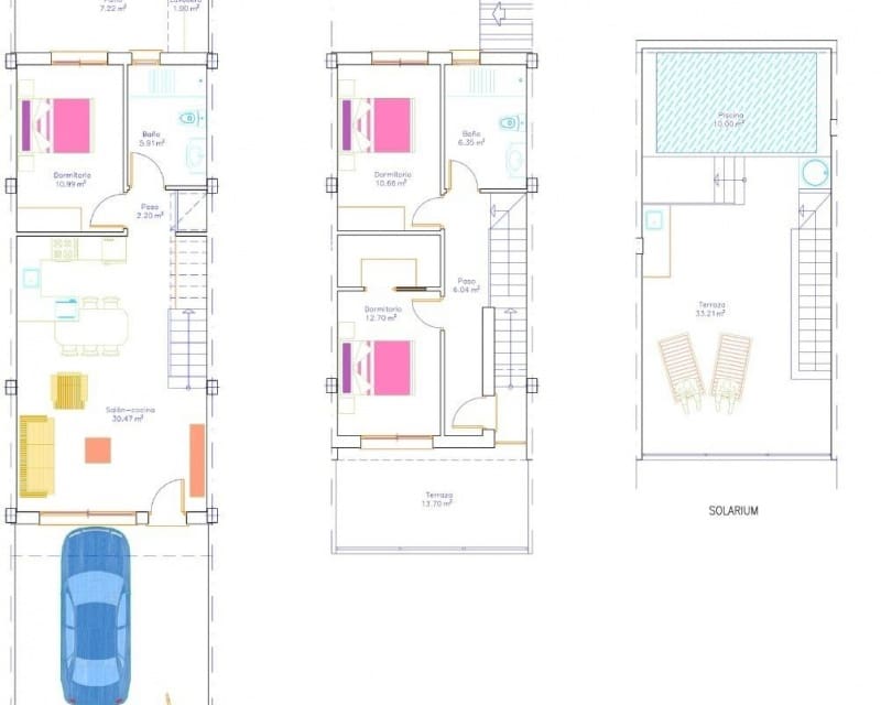 3 Zimmer Haus zu verkaufen in San Pedro del Pinatar mit Pool Garage - 379.000 € (Ref: 10169222)