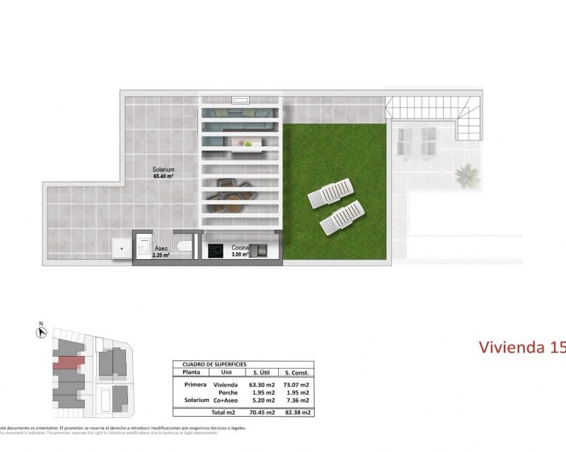 2 bedroom Apartment for sale in Pilar de la Horadada with pool garage - € 329,900 (Ref: 10169226)