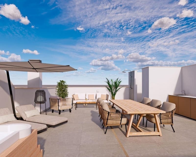 3 soverom Leilighet til salgs i Torre de la Horadada med svømmebasseng garasje - € 354 000 (Ref: 10169237)