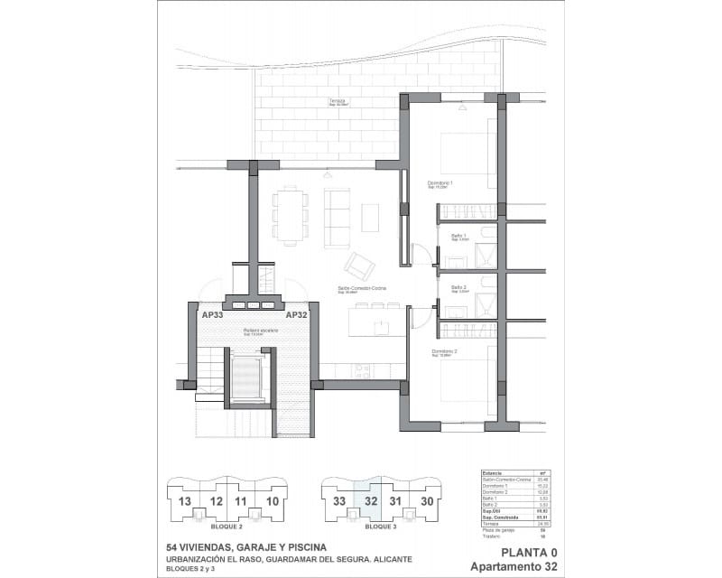 2 slaapkamer Appartement te koop in El Raso met zwembad - € 308.900 (Ref: 10169238)