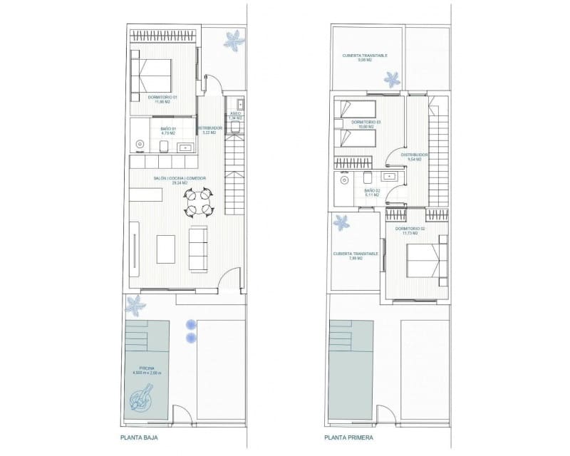 3 Zimmer Haus zu verkaufen in Torre-Pacheco mit Pool Garage - 295.900 € (Ref: 10179363)