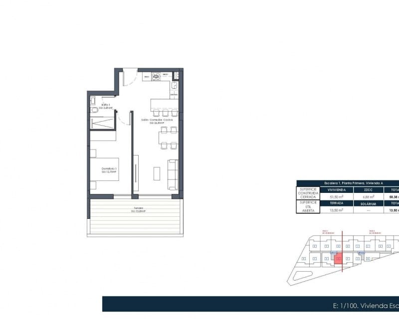 Apartamento de 1 habitación en Formentera del Segura en venta con piscina garaje - 150.000 € (Ref: 10179365)