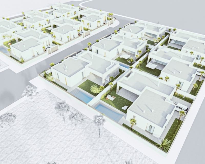 3 sypialnia Willa na sprzedaż w Mar de Cristal z basenem - 549 000 € (Ref: 8312220)