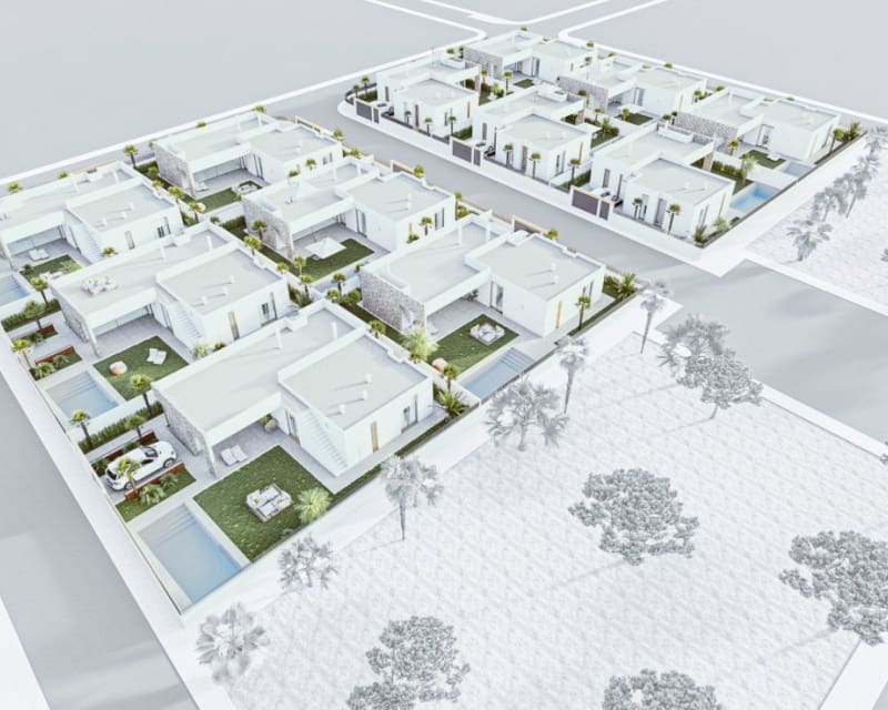 3 sypialnia Willa na sprzedaż w Mar de Cristal z basenem - 549 000 € (Ref: 8312220)