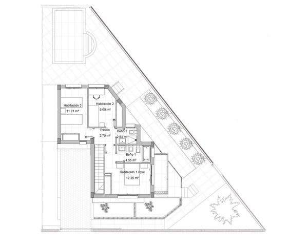 4 soveværelse Villa til salg i Las Lomas de Rame - Bahía Bella, Los Alcázares med swimmingpool - € 390.000 (Ref: 8383830)