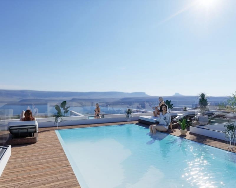 2 Zimmer Apartment zu verkaufen in Torrevieja mit Pool - 339.000 € (Ref: 8751553)