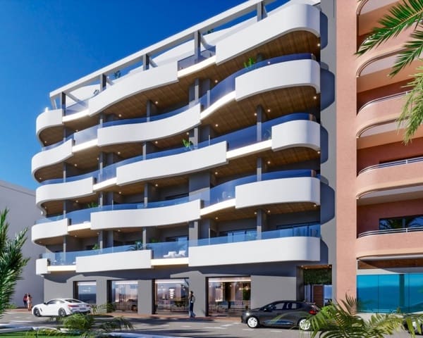 2 Zimmer Apartment zu verkaufen in Avenida Habaneras - Curva de Palangre, Torrevieja mit Pool - 339.000 € (Ref: 8751553)