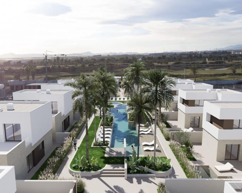 3 soveværelse Lejlighed til salg i Los Alcazares med swimmingpool - € 320.000 (Ref: 8861526)