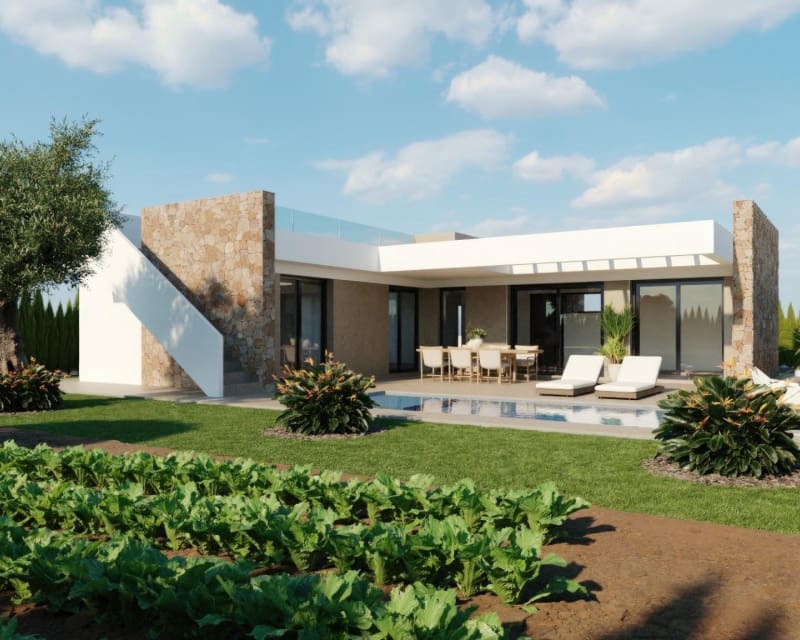 3 soverom Villa til salgs i Fuente Alamo de Murcia med svømmebasseng - € 364 900 (Ref: 8981427)