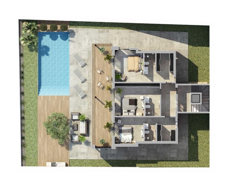 4 soveværelse Villa til salg i Ciudad Quesada med swimmingpool - € 925.000 (Ref: 8981428)