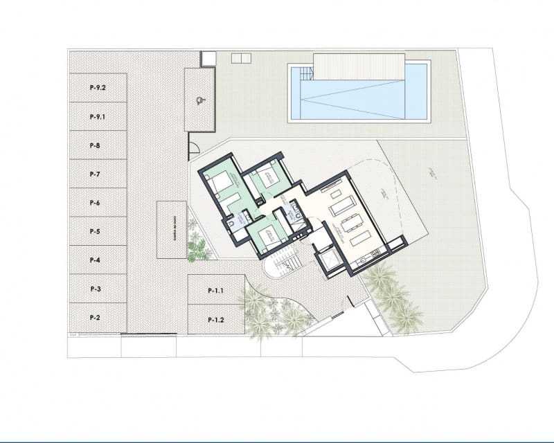 3 soveværelse Lejlighed til salg i Guardamar del Segura med swimmingpool - € 345.000 (Ref: 8981435)