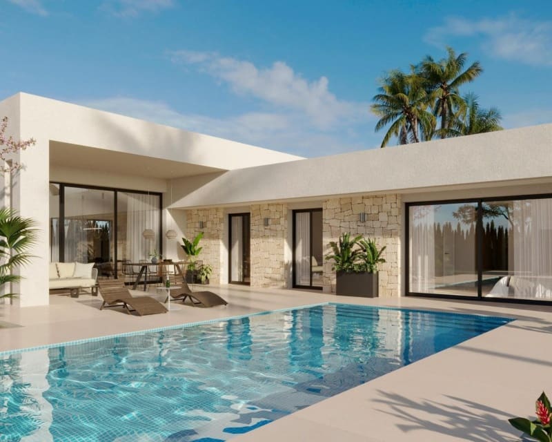 3 soveværelse Villa til salg i Aspe med swimmingpool - € 396.500 (Ref: 9027169)