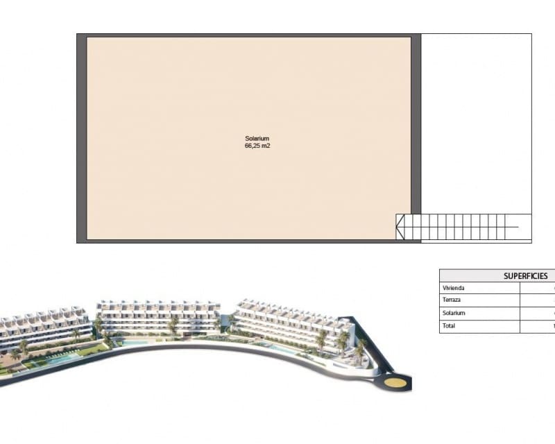 2 quarto Apartamento para venda em Finestrat com piscina - 329 900 € (Ref: 9027180)