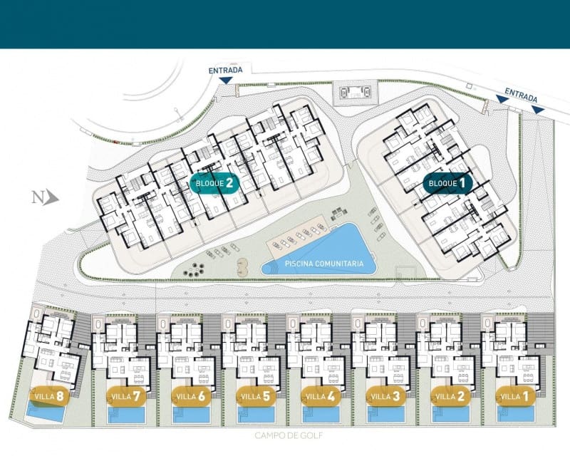 2 makuuhuone Huoneisto myytävänä paikassa Los Alcazares mukana uima-altaan - 289 000 € (Ref: 9027187)