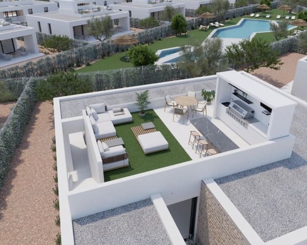 3 soveværelse Villa til salg i Hacienda del Alamo, Fuente Alamo de Murcia med swimmingpool - € 335.300 (Ref: 9041720)