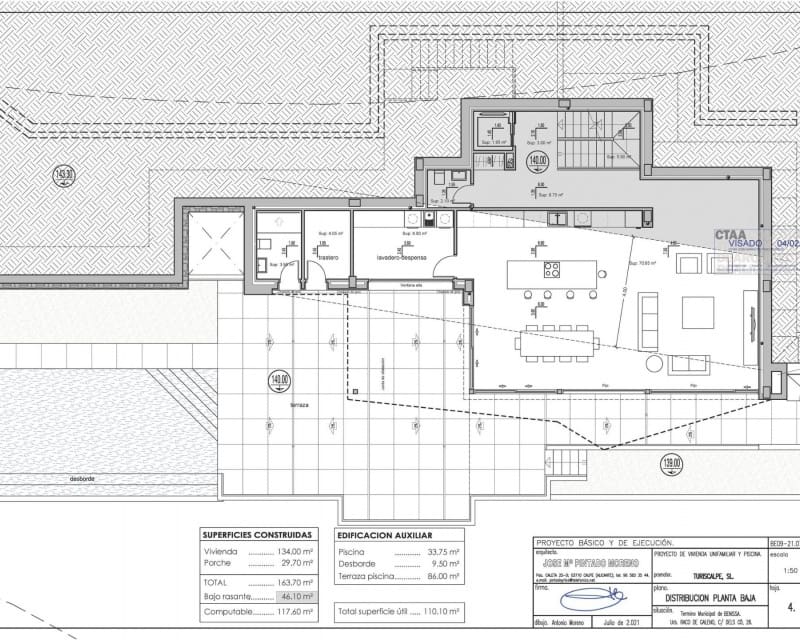 4 soveværelse Villa til salg i Benissa med swimmingpool - € 2.450.000 (Ref: 9160134)