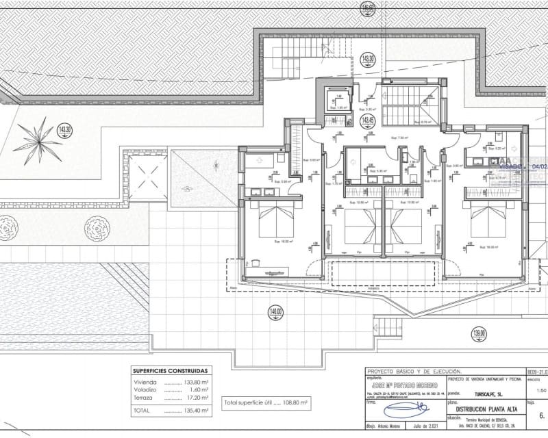 4 soveværelse Villa til salg i Benissa med swimmingpool - € 2.450.000 (Ref: 9160134)