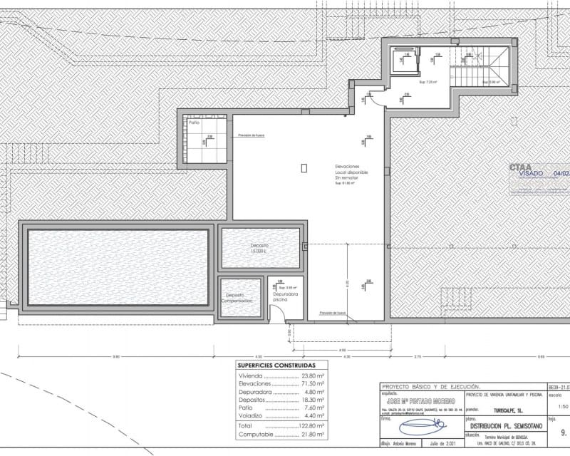 4 soveværelse Villa til salg i Benissa med swimmingpool - € 2.450.000 (Ref: 9160134)