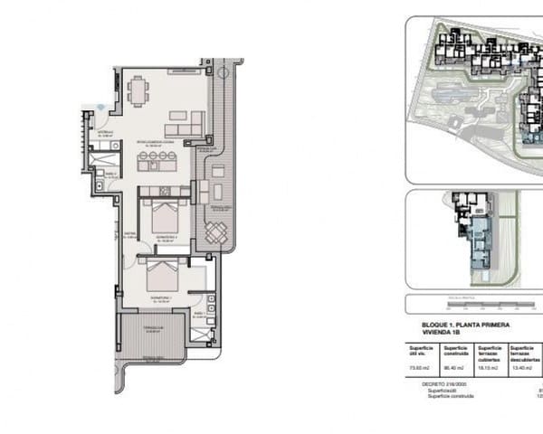 2 chambre Appartement à vendre à El Padrón, Estepona avec piscine - 520 000 € (Ref: 9187616)