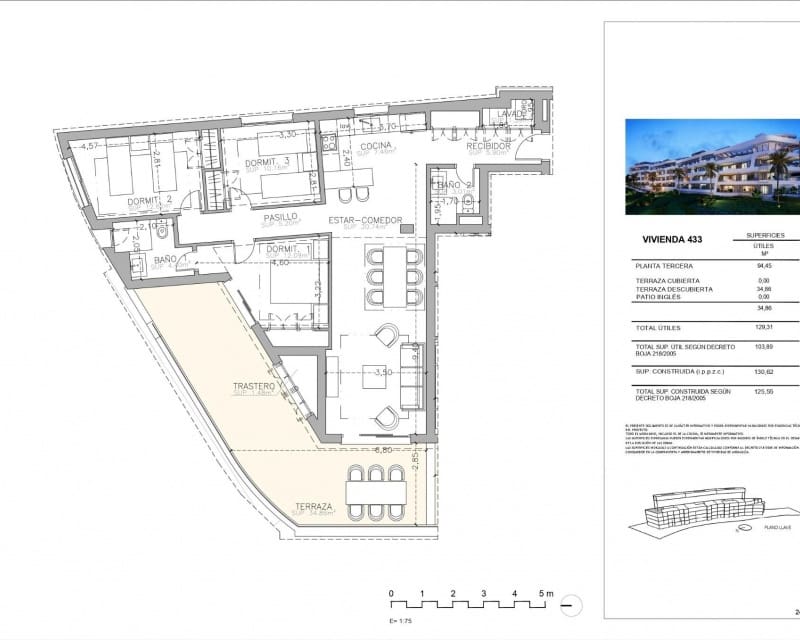 3 quarto Apartamento para venda em Guadalmina com piscina - 870 000 € (Ref: 9187729)