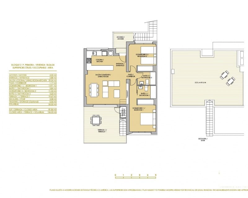 2 bedroom Apartment for sale in San Miguel de Salinas with pool garage - € 299,900 (Ref: 9216712)