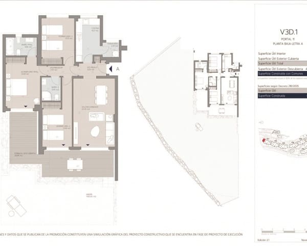 3 slaapkamer Appartement te koop in Estepona Golf, Estepona met zwembad - € 393.000 (Ref: 9231051)