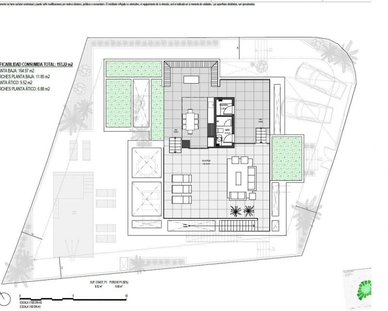 5 soverom Villa til salgs i Torre-Pacheco med svømmebasseng garasje - € 2 126 000 (Ref: 9231543)