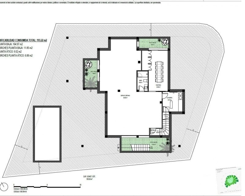 5 soverom Villa til salgs i Torre-Pacheco med svømmebasseng garasje - € 2 126 000 (Ref: 9231543)