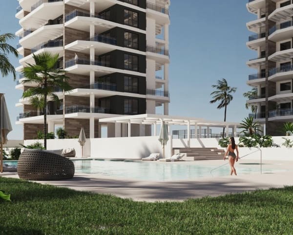 2 soveværelse Lejlighed til salg i Playa Arenal - Bol, Calpe / Calp med swimmingpool - € 430.000 (Ref: 9235708)