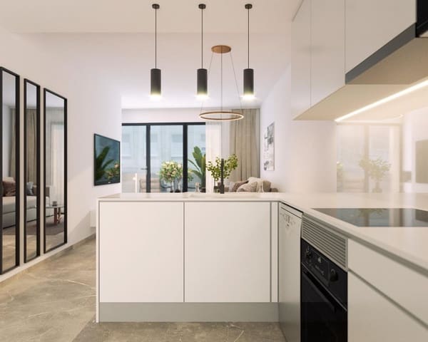 1 chambre Appartement à vendre à Las Piscinas Naturales, Torrevieja avec piscine - 195 000 € (Ref: 9254142)