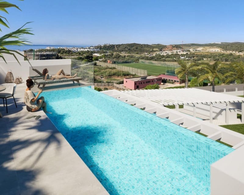 2 Zimmer Apartment zu verkaufen in Estepona mit Pool - 975.000 € (Ref: 9254148)