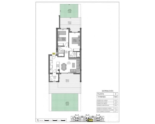 2 sovrum Lägenhet till salu i Algorfa med pool - 323 900 € (Ref: 9254227)