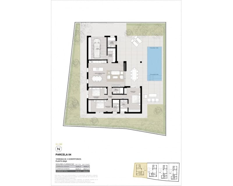 3 soveværelse Villa til salg i Lo Pagan med swimmingpool - € 809.950 (Ref: 9269231)
