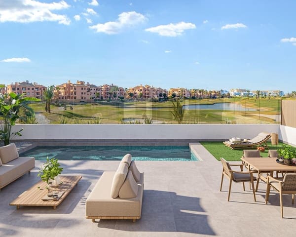 3 slaapkamer Villa te koop in Las Lomas de Rame - Bahía Bella, Los Alcázares met zwembad - € 589.900 (Ref: 9288092)