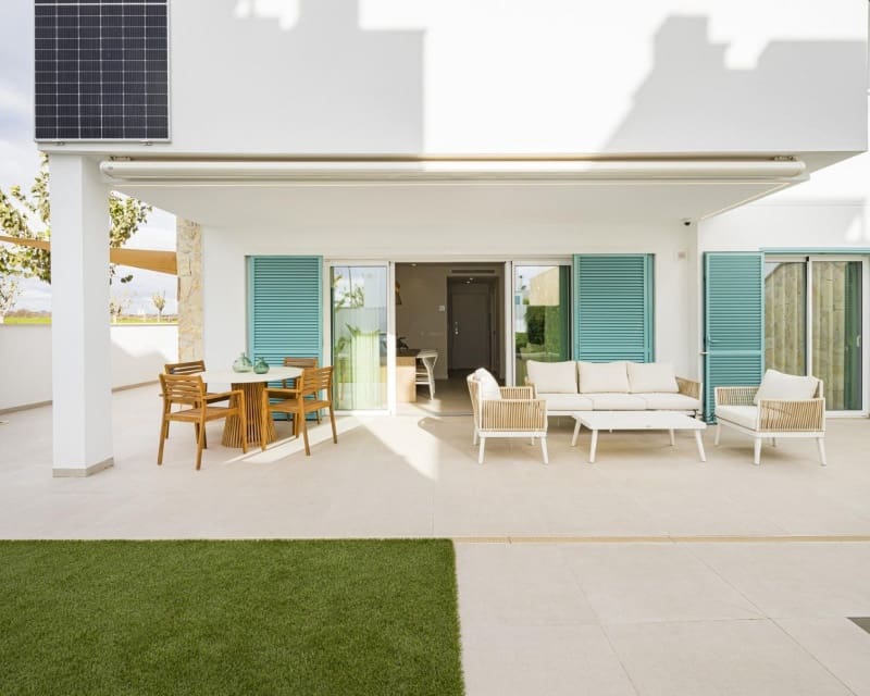 2 soveværelse Bungalow til salg i Torre de la Horadada med swimmingpool - € 375.000 (Ref: 9321604)