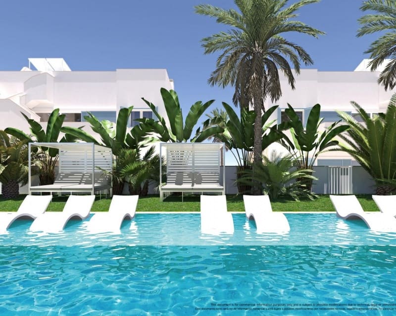 2 soveværelse Bungalow til salg i Torre de la Horadada med swimmingpool - € 385.000 (Ref: 9321606)