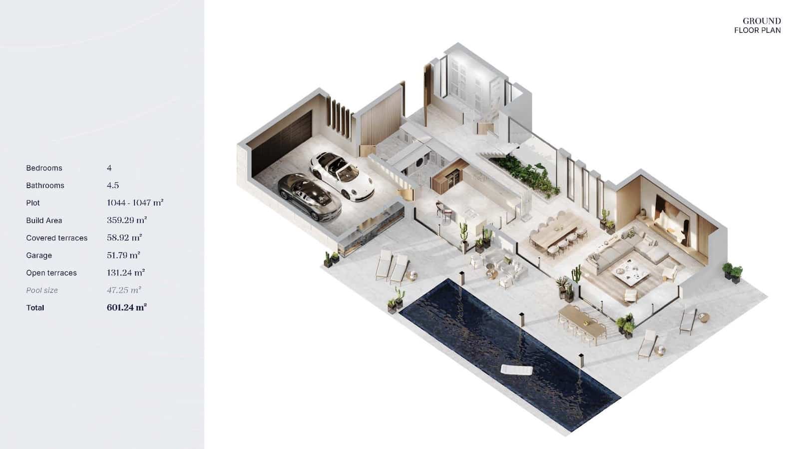 4 soverom Villa til salgs i Bel-Air med svømmebasseng - € 2 550 000 (Ref: 9349120)