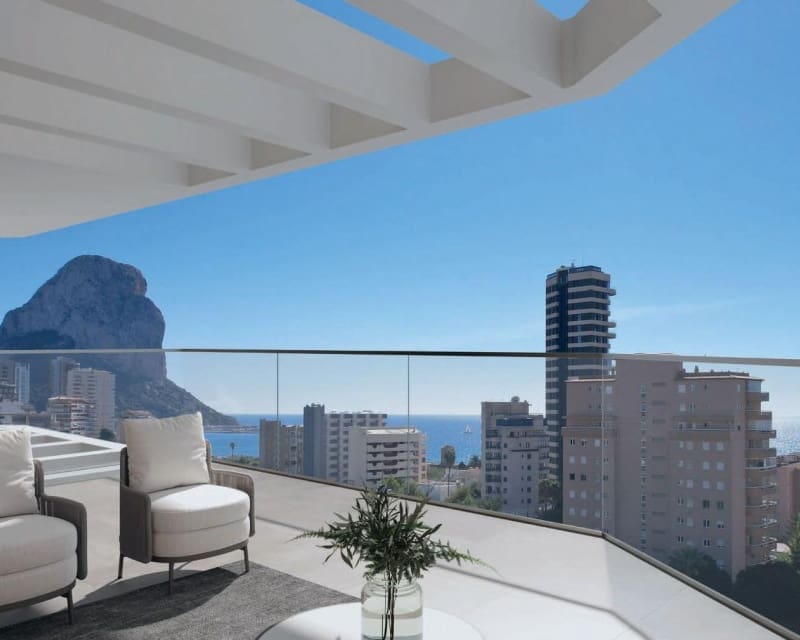 3 soveværelse Lejlighed til salg i Calpe / Calp med swimmingpool - € 600.000 (Ref: 9355533)