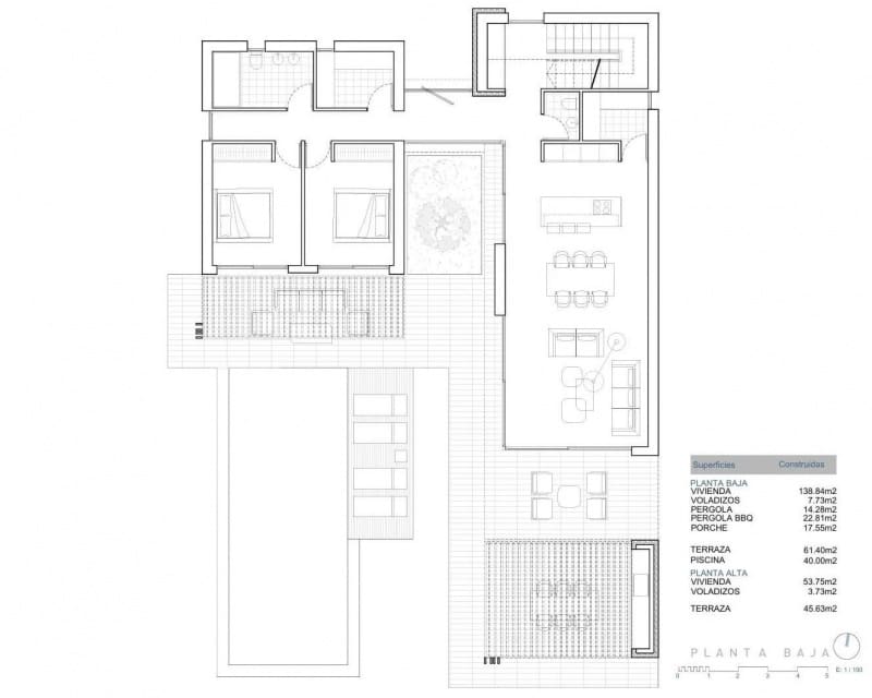 3 soveværelse Villa til salg i Javea / Xabia med swimmingpool - € 1.450.000 (Ref: 9367051)