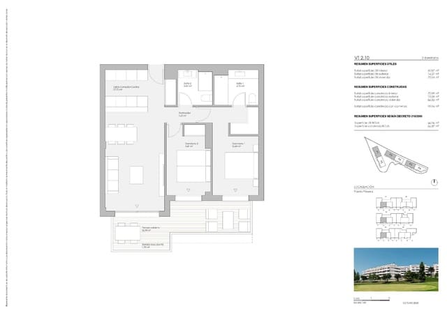 2 soveværelse Lejlighed til salg i Mijas Golf, Mijas med swimmingpool - € 335.000 (Ref: 9382466)