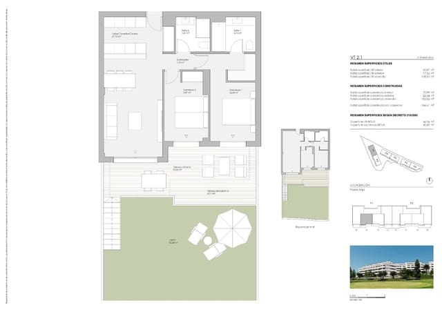 2 soveværelse Lejlighed til salg i Mijas Golf, Mijas med swimmingpool - € 355.000 (Ref: 9406301)