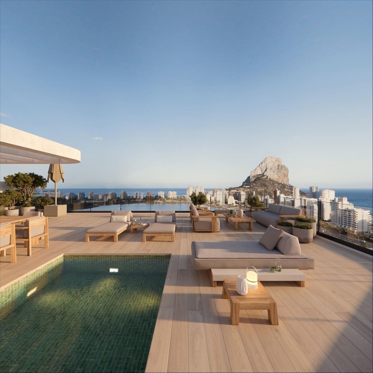 2 slaapkamer Appartement te koop in Calpe / Calp met zwembad - € 395.000 (Ref: 9424337)