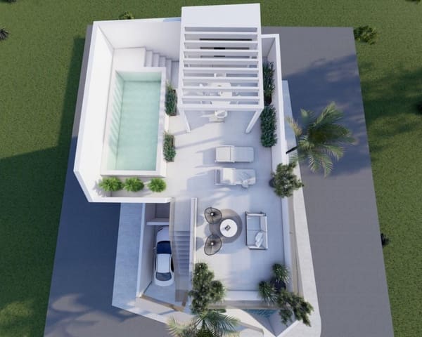 2 soveværelse Bungalow til salg i Pilar de la Horadada ciudad, Pilar de la Horadada med swimmingpool - € 359.000 (Ref: 9439647)