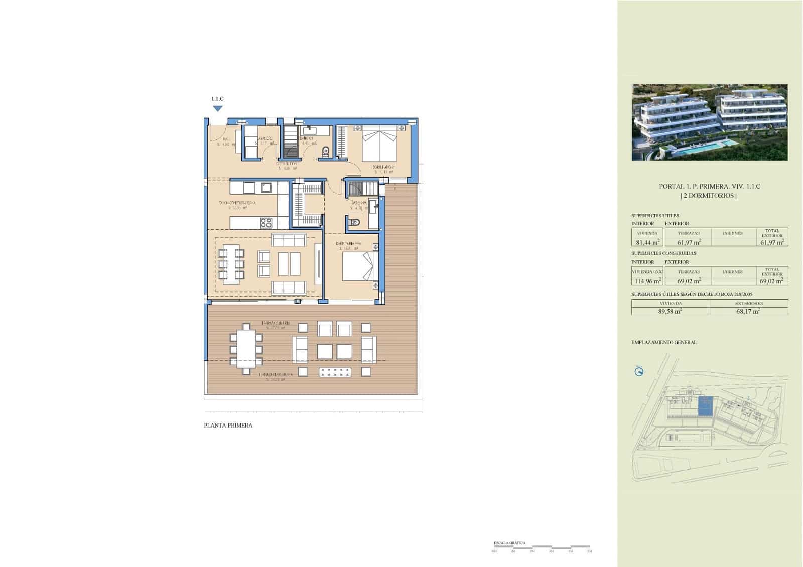 Apartamento de 2 habitaciones en Buenas Noches en venta con piscina - 644.000 € (Ref: 9446041)