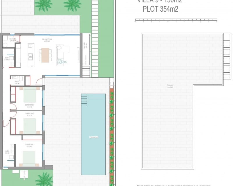 Chalet de 3 habitaciones en Los Alcázares en venta con piscina - 689.900 € (Ref: 9496987)