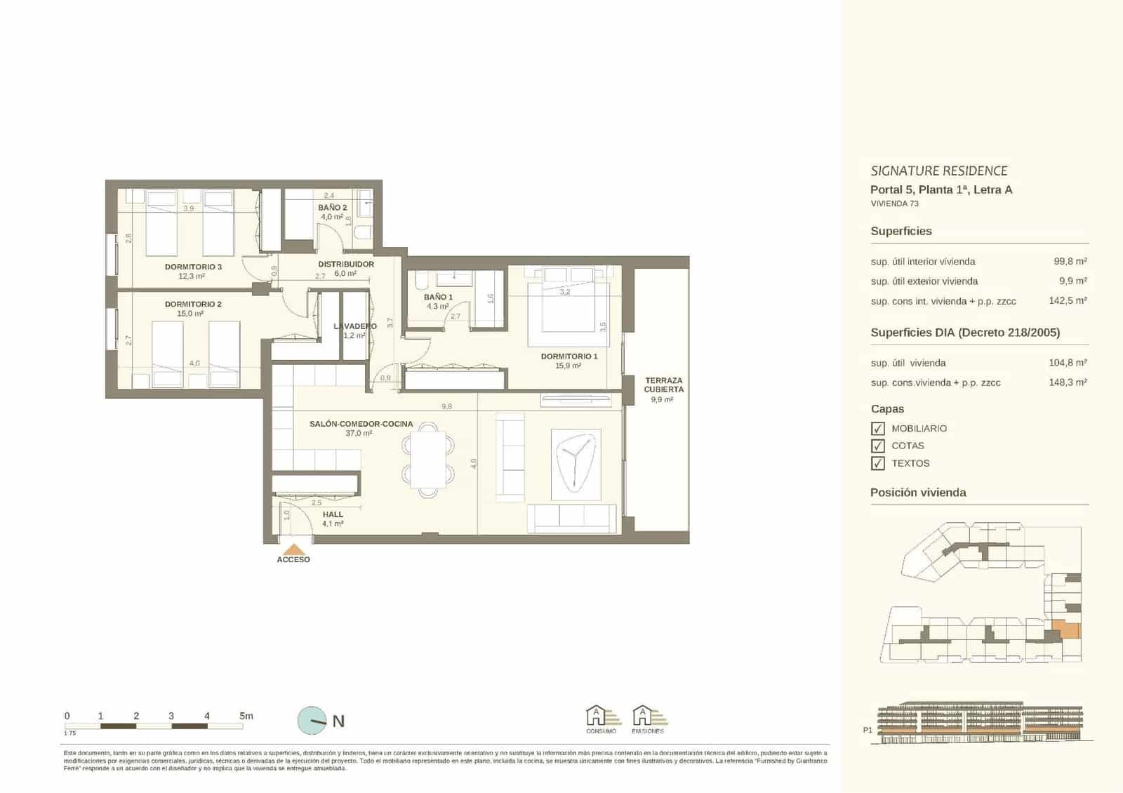 3 soveværelse Lejlighed til salg i San Pedro de Alcantara med swimmingpool - € 576.500 (Ref: 9508503)
