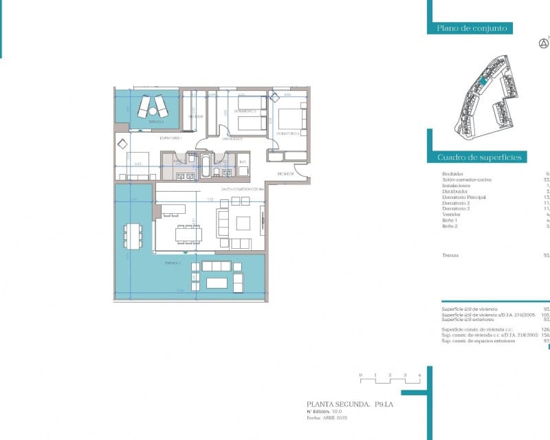 3 camera da letto Appartamento in vendita in Bel-Air con piscina - 670.000 € (Rif: 9511957)